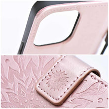 Заредете изображение във визуализатора на галерията – Forcell mezzo book case for iphone 14 pro max ( 6.7 ) mandala rose gold - TopMag
