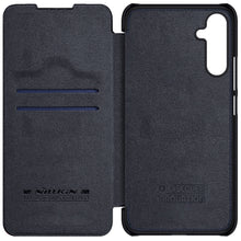 Заредете изображение във визуализатора на галерията – Nillkin Qin Leather Flip Wallet Case for Samsung Galaxy A34 5G | black
