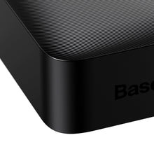 Заредете изображение във визуализатора на галерията – Baseus Bipow Fast Charging Power Bank 20000mAh 20W Black (Overseas Edition) + USB-A - Micro USB 0.25m Black Cable (PPBD050501)
