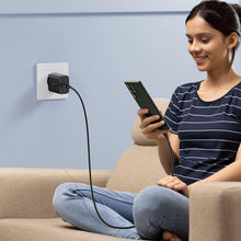 Заредете изображение във визуализатора на галерията – Joyroom JR-TCF11 fast charger up to 25W + USB-C / USB-C cable 1m - black
