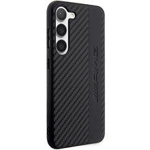 Заредете изображение във визуализатора на галерията – AMG AMHCS23MBLSCA S23+ S916 black/black hardcase Carbon Stripe&amp;Embossed
