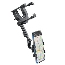 Заредете изображение във визуализатора на галерията – Borofone Car holder BH87 Windrider rearview mirror mount black
