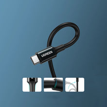 Заредете изображение във визуализатора на галерията – Ugreen US300 USB-C / USB-C cable 480Mb/s 5A 1m - black
