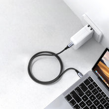 Заредете изображение във визуализатора на галерията – Ugreen US316 USB-C / USB-C cable 480Mb/s 5A 0.5m - gray
