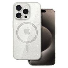 Заредете изображение във визуализатора на галерията – Glitter Magsafe Case for Iphone 15 Pro Max transparent
