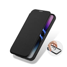 Заредете изображение във визуализатора на галерията – Dux Ducis Skin X Pro Magnetic Flip MagSafe Case iPhone 15 Pro - Black
