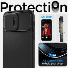 Заредете изображение във визуализатора на галерията – Spigen optik armor mag гръб за  iphone 14 pro max black
