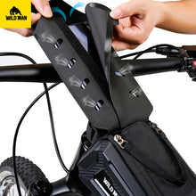 Заредете изображение във визуализатора на галерията – WILDMAN Bicycle bag M90 waterproof 1,2L
