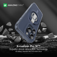 Заредете изображение във визуализатора на галерията – Amazing Thing Titan Pro Mag Ring Grip Case IP156.1PTRBU for Iphone 15 Pro navy
