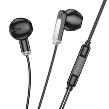 Заредете изображение във визуализатора на галерията – Borofone Earphones BM89 Surpass with microphone black
