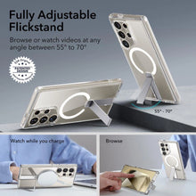 Заредете изображение във визуализатора на галерията – ESR Flickstand Boost Halolock case for Samsung Galaxy S24 Ultra - transparent
