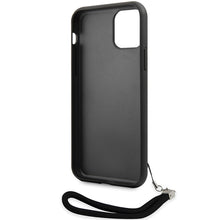 Заредете изображение във визуализатора на галерията – Original Pouch KARL LAGERFELD hardcase Sequins Cord KLHCN61PSQRKS for Iphone 11/ Xr Silver
