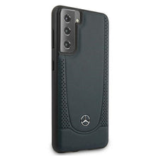 Заредете изображение във визуализатора на галерията – Original faceplate case MERCEDES MEHCS21MARMNA for SAMSUNG S21 Plus (Urban Line / navy)
