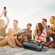 Заредете изображение във визуализатора на галерията – Acefast K1 wireless karaoke speaker with 2 microphones - black
