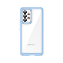 Заредете изображение във визуализатора на галерията – Outer Space Case for Samsung Galaxy A53 5G cover with a flexible frame blue
