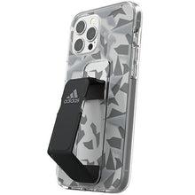 Заредете изображение във визуализатора на галерията – Adidas SP Clear Grip Case iPhone 12 Pro Max 6.7" black-gray/black-grey 42447
