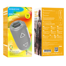 Заредете изображение във визуализатора на галерията – Borofone Portable Bluetooth Speaker BR38 Free-flowing grey
