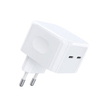 Заредете изображение във визуализатора на галерията – Choetech charger 35W 2xUSB-C PD white (Q5008)

