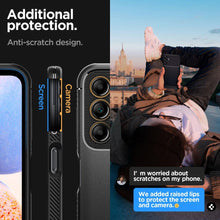 Заредете изображение във визуализатора на галерията – Spigen RUGGED ARMOR GALAXY A14 5G MATTE BLACK
