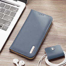 Заредете изображение във визуализатора на галерията – Dux Ducis Hivo Genuine Leather Bookcase type case for iPhone 13 mini red
