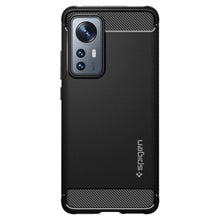 Заредете изображение във визуализатора на галерията – Spigen rugged armor case for xiaomi 12 / 12x matte black - TopMag
