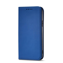 Заредете изображение във визуализатора на галерията – Magnet Card Case for Samsung Galaxy A54 5G flip cover wallet stand blue
