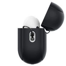 Заредете изображение във визуализатора на галерията – Spigen SILICONE FIT STRAP Apple AIRPODS PRO 1 / 2 BLACK/PHANTOM GREEN
