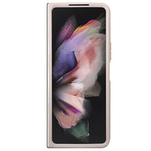 Заредете изображение във визуализатора на галерията – Original Case GUESS - hardcase Leather 4G Triangle Strass GUHCZFD5P4TDPP for Samsun Galaxy Z Fold 5 Pink
