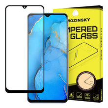 Заредете изображение във визуализатора на галерията – Wozinsky Tempered Glass Full Glue Super Tough Screen Protector Full Coveraged with Frame Case Friendly for Oppo Reno3 black
