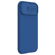 Заредете изображение във визуализатора на галерията – Nillkin CamShield Pro Magnetic Case for iPhone 15 Plus with camera cover - blue
