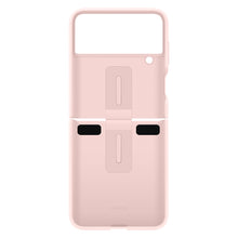 Заредете изображение във визуализатора на галерията – Samsung Ring Silicone Cover Case Cover for Samsung Galaxy Z Flip4 Hanger Case Pink (EF-PF721TPEGWW)
