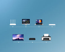 Заредете изображение във визуализатора на галерията – Ugreen cable internet network cable Ethernet patchcord RJ45 Cat 6 UTP 1000Mbps 3m blue (NW102 11203)
