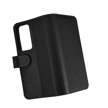 Заредете изображение във визуализатора на галерията – iCarer Wallet Case for Samsung Galaxy S23+ leather case wallet black
