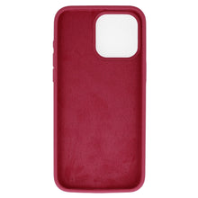 Заредете изображение във визуализатора на галерията – Silicone Lite Case for Iphone 14 Pro burgundy
