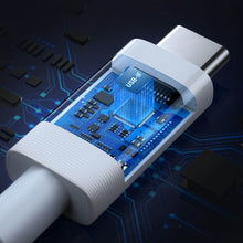 Заредете изображение във визуализатора на галерията – Ugreen cable USB4 40Gb/s USB-C - USB-C PD 100W 0.8m white (US506)
