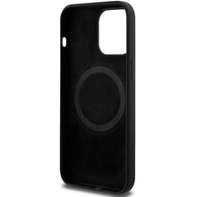 Заредете изображение във визуализатора на галерията – BMW M Silicone Pattern MagSafe case for iPhone 15 Pro Max - black
