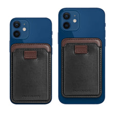 Заредете изображение във визуализатора на галерията – Dux Ducis Magnetic Leather Wallet magnetic wallet MagSafe for iPhone RFID blocker black
