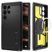 Заредете изображение във визуализатора на галерията – Spigen Tough Armor MagSafe case for Samsung Galaxy S24 Ultra - black

