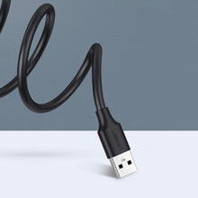 Заредете изображение във визуализатора на галерията – Ugreen extension cable USB (male) - USB (female) 2.0 480Mbps 3m black (US103)
