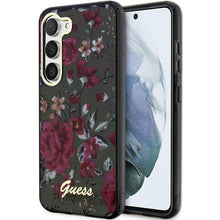 Заредете изображение във визуализатора на галерията – Guess GUHCS23SHCFWSA S23 S911 green/kaki hardcase Flower Collection
