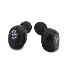 Заредете изображение във визуализатора на галерията – Guess GUTWST31EU TWS Bluetooth headphones + docking station purple/purple
