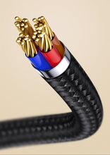 Заредете изображение във визуализатора на галерията – Baseus Zinc magnetic USB cable - Lightning 1.5A 2m black (CALXC-I01)
