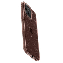 Заредете изображение във визуализатора на галерията – Spigen Liquid Crystal Glitter, rose quartz - iPhone 15 Pro
