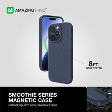 Заредете изображение във визуализатора на галерията – Amazing Thing Smoothie Magsafe Case IP156.7PSMBU for Iphone 15 Pro Max navy
