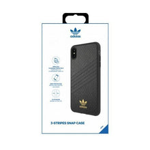 Заредете изображение във визуализатора на галерията – Adidas OR Molded PU SNAKE iPhone Xs Max black / black 33930

