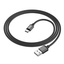 Заредете изображение във визуализатора на галерията – Borofone Cable BX87 Sharp - USB to Type C - 3A 1 metre black
