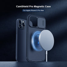 Заредете изображение във визуализатора на галерията – Nillkin CamShield Pro Magnetic Case for Iphone 13 Pro black
