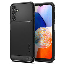 Заредете изображение във визуализатора на галерията – Spigen RUGGED ARMOR GALAXY A14 5G MATTE BLACK
