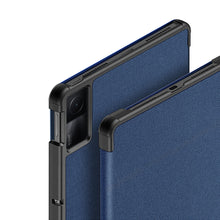 Заредете изображение във визуализатора на галерията – Dux Ducis Domo case with smart sleep function for Xiaomi Redmi Pad SE 11'' tablet - blue
