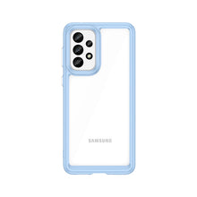 Заредете изображение във визуализатора на галерията – Outer Space Case for Samsung Galaxy A33 5G cover with a flexible frame blue
